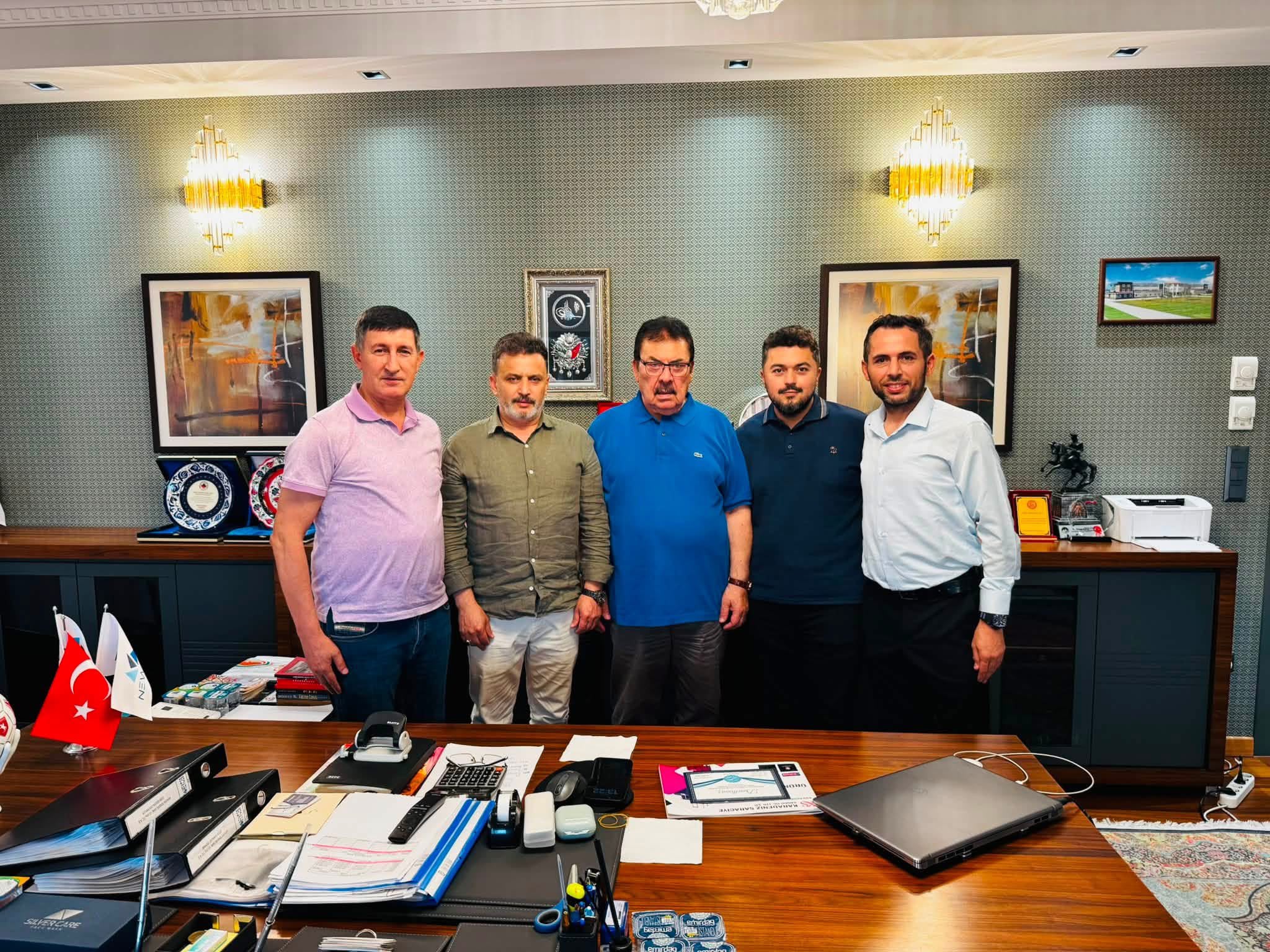 Hemşehrilerimizden SAMKON'a Ziyaret 